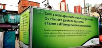 Container do posto de coleta - Foto de divulgação do Projeto, no site AES Brasil.