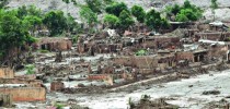 Município de Mariana após desastre da Samarco