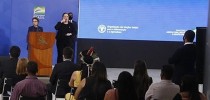 Ministra Tereza Cristina no evento de lançamento da campanha #Mulheres rurais, mulheres com direitos, no Palácio do Planalto
