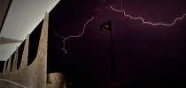 Tempestade sobre o Planalto (foto- Gustavo Miranda - O Globo)