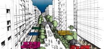 Projeto Minhocão por Lerner Arquitetos (Foto: Prefeitura de São Paulo/Divulgação)