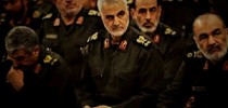 Qasem Soleimani e comandantes da Guarda Revolucionária - forças especiais iranianas
classificadas como terroristas pelos EUA