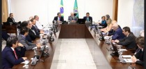 Em audiência com o presidente Temer, acertos finais para criação das UCs (Foto: Gilberto Soares)