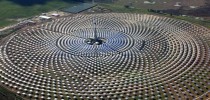 Usina solar na Espanha