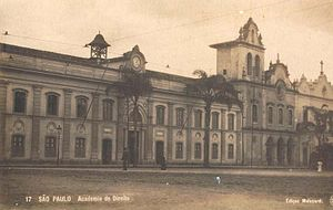 Antigo prédio da Faculdade de Direito da Universidade de São Paulo