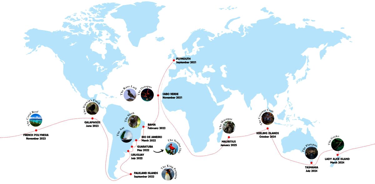 QUASE 200 ANOS DEPOIS, NOVA EXPEDIÇÃO REFAZ A ROTA DE CHARLES DARWIN ...