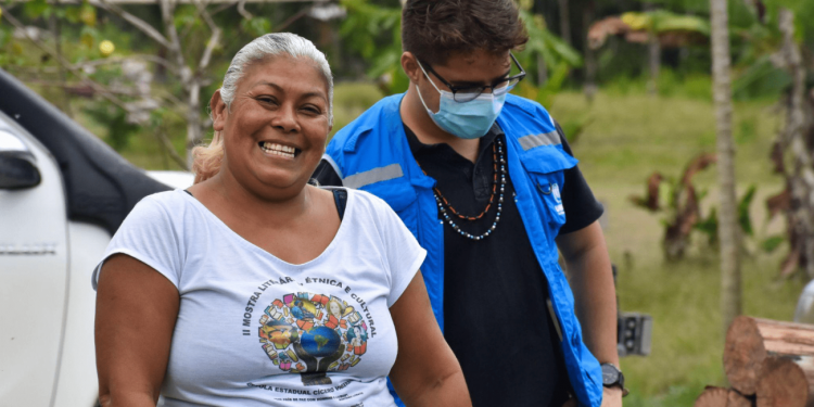 CACIQUE BRASILEIRA AJUDA REFUGIADOS E MIGRANTES NA FRONTEIRA