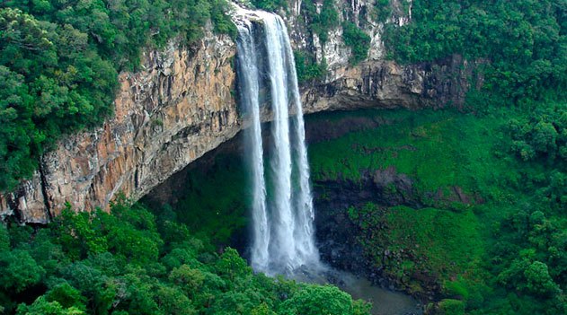  Cascata do Caracol, no Parque Estadual do Caracol no Rio Grande do Sul