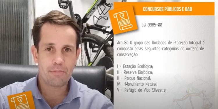 GRUPOS DE UNIDADES DE CONSERVAÇÃO DO SNUC (arts. 7o, 8o e 14 da Lei 9.985-00)