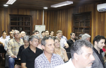 Convidados assistem ao ciclo de palestras e debates realizado na Unidade Jaguaré da PePec Ambiental.