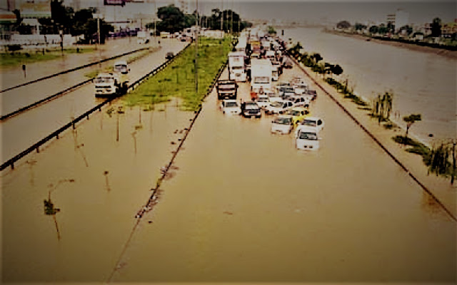 Marginal do Rio Tietê... 10 de fevereiro de 2020 (mas poderia ser de décadas atrás... ou para frente)