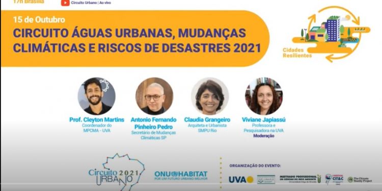 CIRCUITO ÁGUAS URBANAS, MUDANÇAS CLIMÁTICAS E RISCOS DE DESASTRES 2021