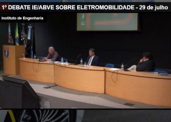 1º DEBATE IE/ABVE SOBRE ELETROMOBILIDADE  NO BRASIL E NO MUNDO