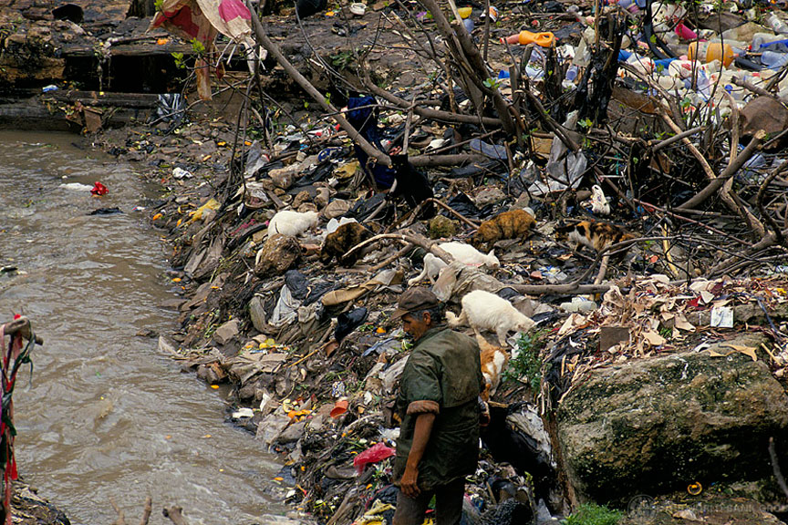 Degradação do meio ambiente e poluição estão associadas a um número cada vez maior de problemas de saúde, segundo o PNUMA. Foto: Banco Mundial / Curt Carnemark