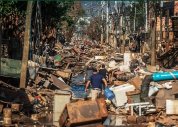SETE MESES DEPOIS DA PIOR ENCHENTE DE SUA HISTÓRIA, RIO GRANDE DO SUL AINDA TRABALHA PARA SE RECUPERAR