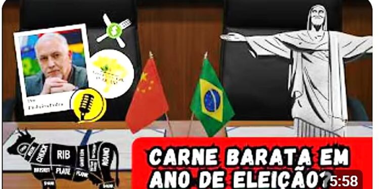 CARNE BARATA EM ANO DE ELEIÇÃO? O PLANO DA CHINA QUE PODE MUDAR O BRASIL EM 2026