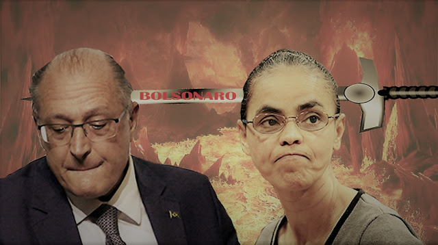 Alckmin e Marina enfrentam a “transversalidade” de Bolsonaro (foto-Blog da Cidadania)