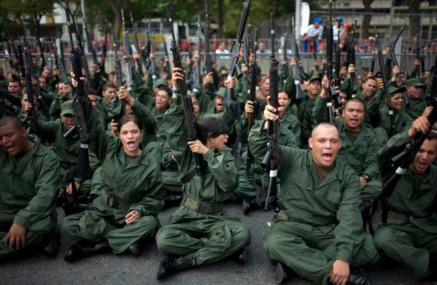 Milicia bolivariana - armando a violência urbana