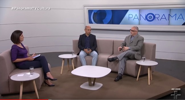 Teresa Boni, Wagner Ribeiro e Pinheiro Pedro - Programa Panorama -TV Cultura