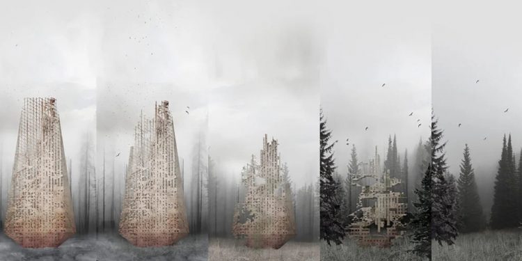 PRÉDIO É PROJETADO PARA RECUPERAR FLORESTAS QUEIMADAS