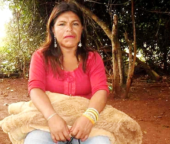 Marinalva Manoel, líder kaiowá assassinada em Dourados(MS).