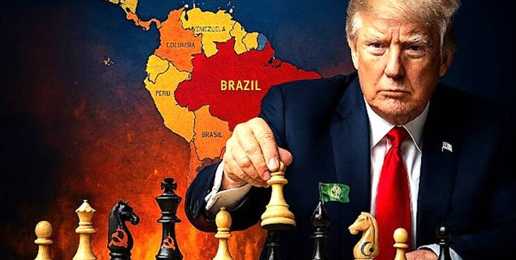 AMÉRICA DO SUL NO TABULEIRO DE TRUMP
