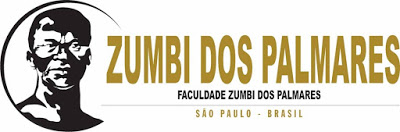  Logo da Faculdade Zumbi dos Palmares - 87% de alunos afrodescendentes - 60% de professores-doutores negros